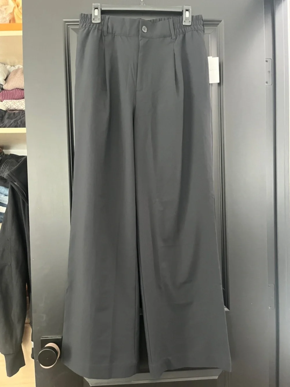 NWT Beyond Yoga Status Wide Leg Trouser 31” - size M - Picture 4 of 9